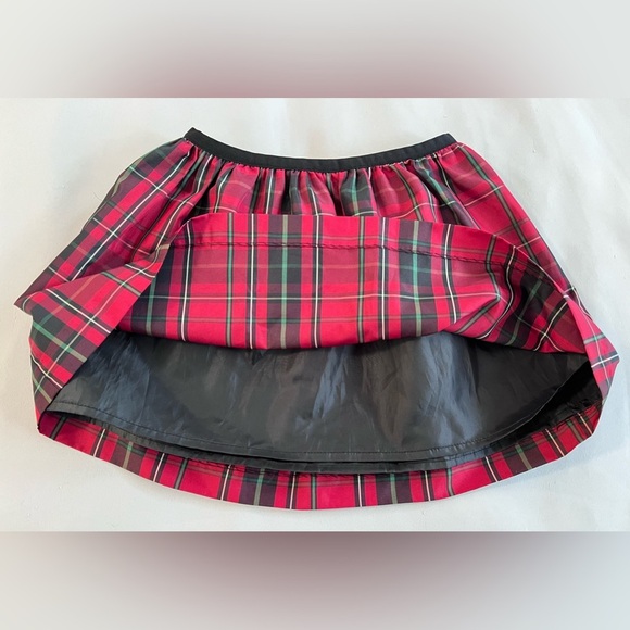 Polo Ralph Lauren Girls Skirt Size 5 Multicolor Plaid elastic waist Pull on - Picture 8 of 9
